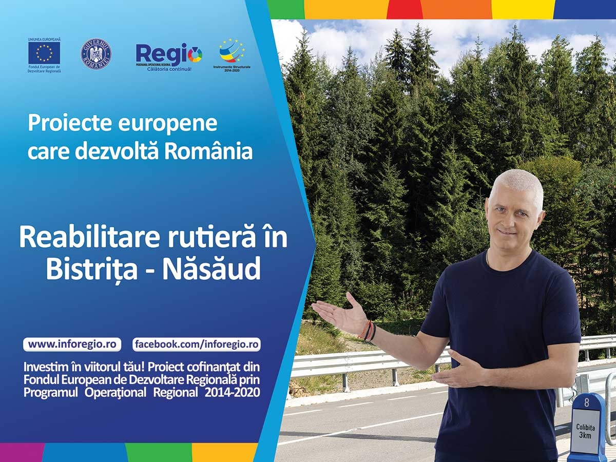 Reabilitare rutiera in Bistrita Nasaud